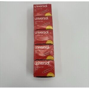 Universal Jumbo Paper Clips Silver Wire 1000 / 10 Boxes Of 100 UNV72220